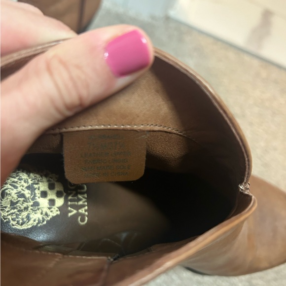 Vince Camuto Leather Women’s Booties - Picture 2 of 5